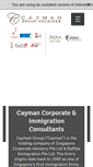 Mobile Screenshot of cayman.com.sg